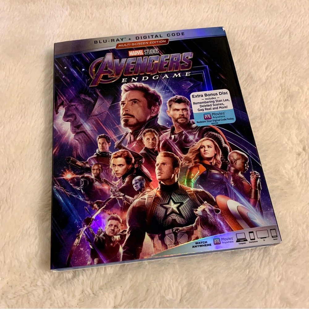 Avengers Endgame Blu-Ray Disc